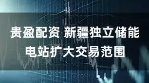 贵盈配资 新疆独立储能电站扩大交易范围